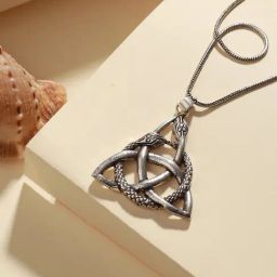 Bold by Priyaasi Snake Triad Black Casual Pendant With Chain for Men-38