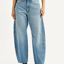 Levi's Light Blue Cotton Relaxed Fit Jeans-picture-23