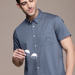 Nautica Pure Cotton Classic Fit Casual Shirt-image-84