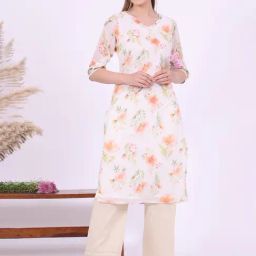 Aurelia Multi Floral Kurta-image-15