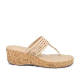Inc.5 Women's Beige T-Strap Wedges-picture-19