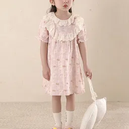 LULU & SKY Girls Printed Nightdress-picture-3