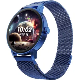 beatXP Vector BT Calling Smartwatch with 1.30 inch HD Display & Rotary Crown (Blue Metal Magnetic)-image-67
