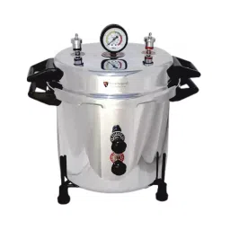 HTLP 24L Stainless Steel Portable Cooker Type Autoclave HTLP-006-image-0