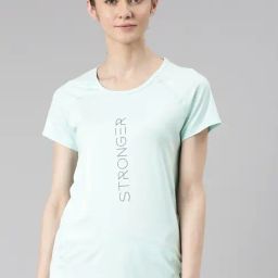 Enamor Sky Blue Graphic Print Sports T-Shirt-image-18