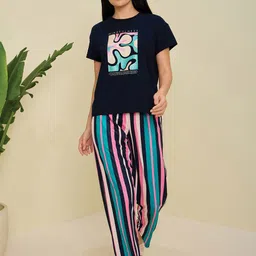 Sweet Dreams Graphic Printed Tshirt & Pyjamas-picture-37