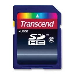 Transcend Card, Sdhc, 4Gb, Class 10, TS4GSDHC10-13