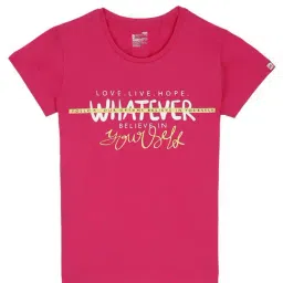 Bodycare Kids Fuchsia Printed T-Shirt-picture-13