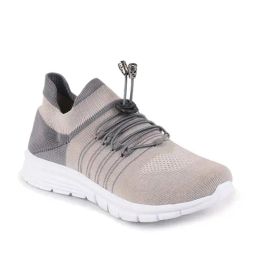 Fausto Women's Grey Running Shoes image 3