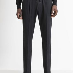 Antony Morato Men Slim Fit Pleated Trousers-picture-34
