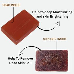 Dr. Kure Set Of 3 De Tan 2 In 1 Magic Soaps- 125 g Each image 4
