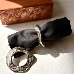 Pravaah India Gehna Napkin Rings- Ring Napkin Ring Set of 4-22