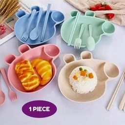 Puchku Pepa Pig Dinnerware Set For Kids ( Pack 0f 1, Multicolor)-19