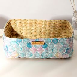 HABEREINDIA Seagrass Organiser Tray, Storage Basket - Small-image-74