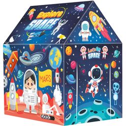Fiddlerz Space Adventure Tent for Kids Explore Space with Mars Theme Rocket Design Indoor Outdoor Playhouse Fun Activity for Boys and Girls-1