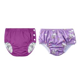 Chinmay Kids Reusable Swim Diaper Pants Pack of 2 - Multicolor-picture-38