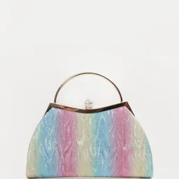 CODE by Lifestyle Women Embellished Structured Handheld Bag-image-67