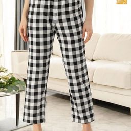 Kryptic Pack Of 2 Pure Cotton Mid-Rise Lounge Pants-picture-24