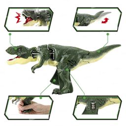 Fiddlerz Dinosaur Toy Innovative Telescoping & Swinging Features Realistic Design with Engaging Sound Effects & Lights - Multi color image 3