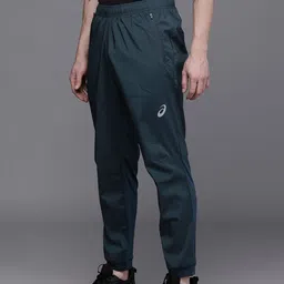 ASICS Men Teal Blue Slim Fit Solid RunningJoggers-image-70