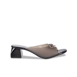 Mochi Open Toe Block Heels With Bows image 5