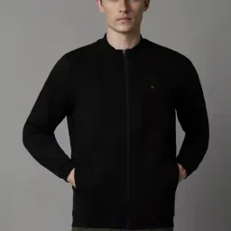 Louis Philippe Black Regular Fit Sweatshirt-picture-6