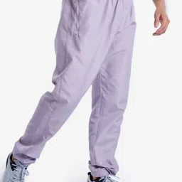 DOMYOS By Decathlon Men Lavender Regular Fit Trousers-image-79