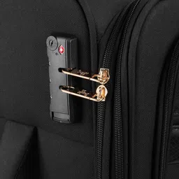 Baggit ASPIRE Textured Soft-Sided large Trolley Suitcase image 4