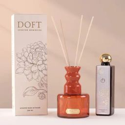 Doft Cosmic Orange Natural Diffuser with 8 Reed Sticks Set image 4