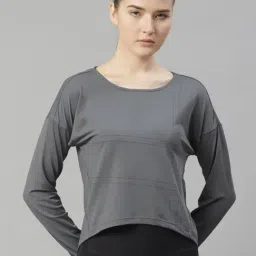 ALCIS Grey Slim Fit T-Shirt-image-53