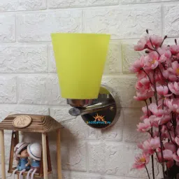 DecorativeRay Yellow & Grey Iron Wall Light - Set of 1-image-89