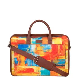 ZOUK Multicolor Jute Large Messenger Bag-image-74