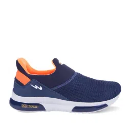 Campus Kids ROCKEE JR Blue & Orange Slip On Shoes-image-49