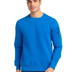 Park Avenue Blue Slim Fit Sweatshirts-picture-20