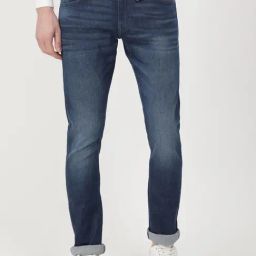 Wrangler Dark Indigo Cotton Skinny Fit Jeans-image-0