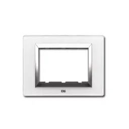 Anchor Roma Pure White 12 Module Plate 30271GPW-17