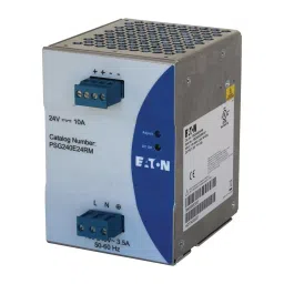 EATON POWER SUPPLY, AC-DC, 24V, 10A, PSG240E24RM-20