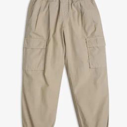 Ed-a-Mamma Girls Beige Cotton Joggers-image-36