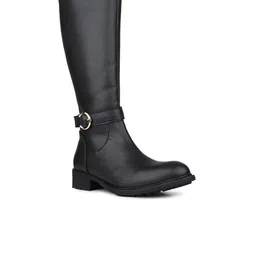 Inc 5 Women Round Toe Block Heel Regular Boots-30
