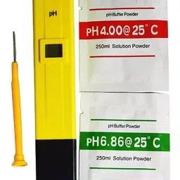 MCP Yellow Digital LCD Pocket Pen Type PH Meter for Water Purity Testing and Pool Aquarium Measurement image 3