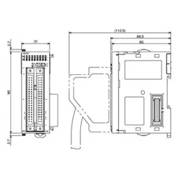 Omron Programmable Controller CJ1/CJ1M DC Input Unit, CJ1W-ID261-0