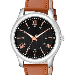 CSAMON Men Printed Dial Analogue Watch - 1017 BLK1016 Beige Chikani L_SH-image-3