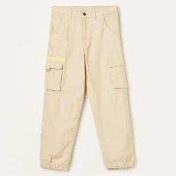Fame Forever by Lifestyle Boys Beige Joggers-picture-28