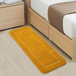 Saral Home Mustard Anti Skid Water Absorbent Floor Runner-13