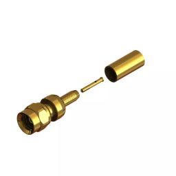 RS Pro Plug Cable Mount SMC Connector, 50 Ω, Crimp Termination, Straight Body-picture-40