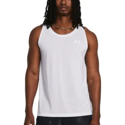 Under Armour White Slim Fit Tank Tee-picture-22