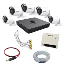 Prama 1MP 5 Bullet CCTV Camera Kit with 8 CH DVR and 70 m Wire-41