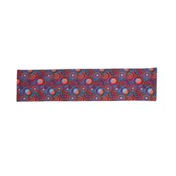 Alina decor Red & Blue Ethnic Motifs Digital Printed Rectangular Table Runner image 2