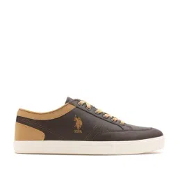 U.S. Polo Assn. Men's Brown Casual Sneakers-picture-1
