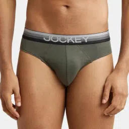 Jockey US07 Men's Super Combed Cotton Elastane Stretch Solid Brief with Ultrasoft Waistband-picture-46